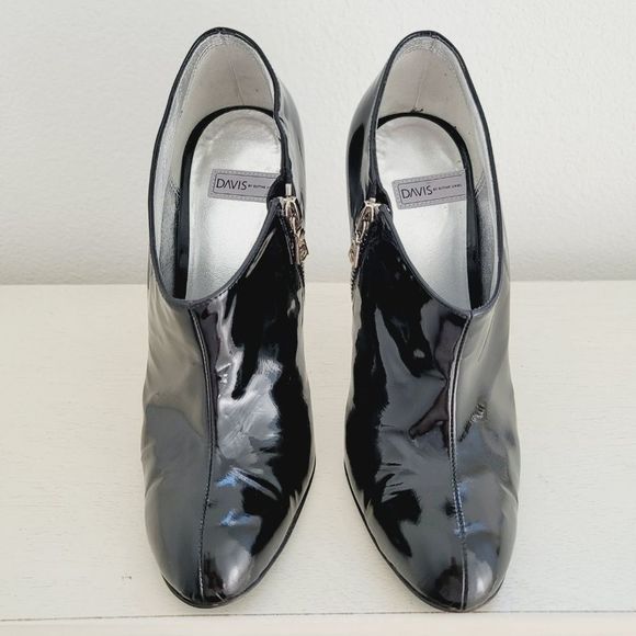 Ruthie Davis Patent Leather Stiletto Bootie - Picture 6 of 11